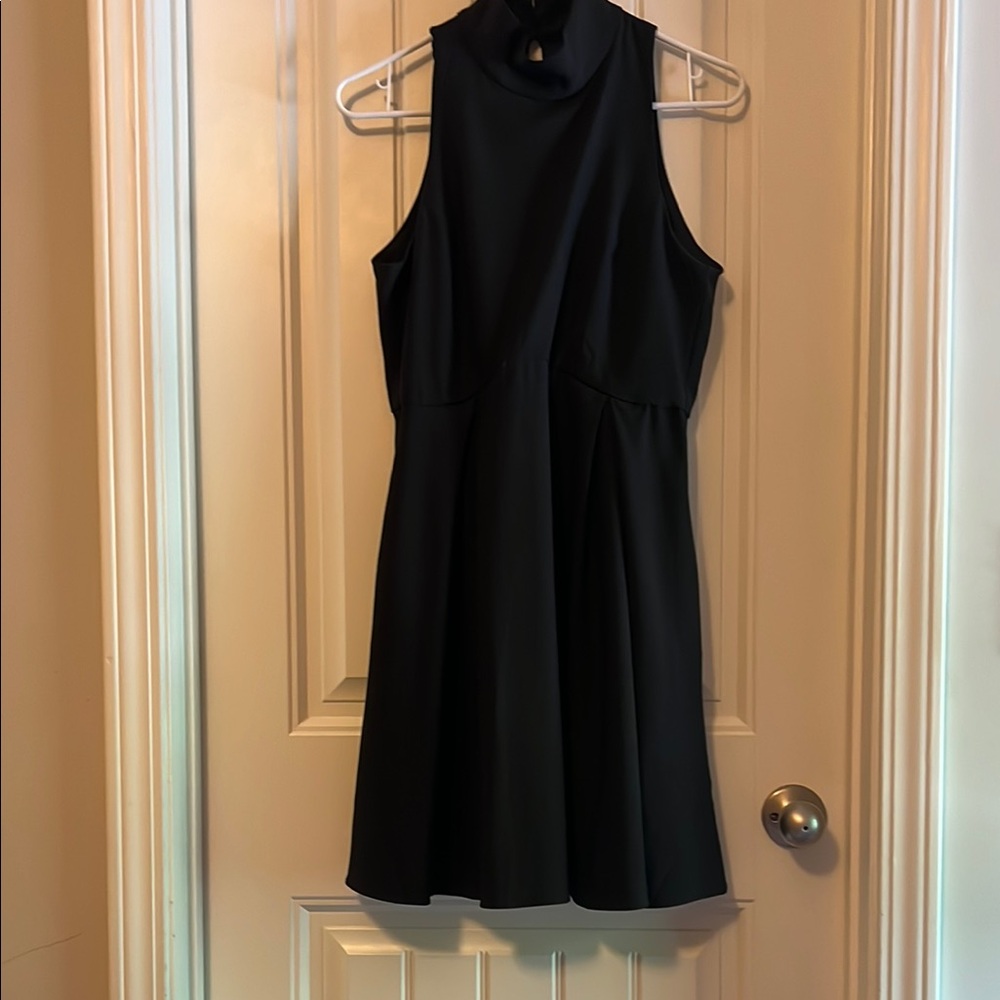 Elegant Black Sleeveless Dress